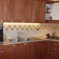 Cucina in abete di recupero spazzolato