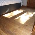 Parquet in abete di recupero da dispensa