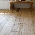 Parquet in abete di recupero da dispensa