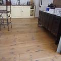 Parquet in abete di recupero da dispensa