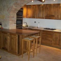 Cucina rustica in abete